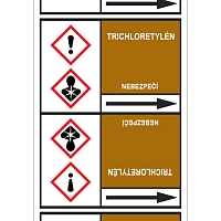 Značení potrubí, trichloretylén